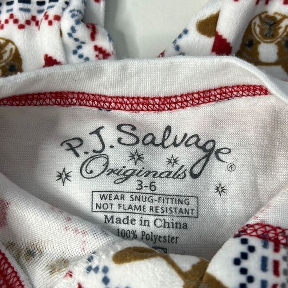 PJ Salvage Baby 3-6 mo Fleece Dog Outfit - Picture 2 of 5